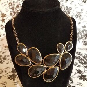 Large rhinestone necklace jlp20